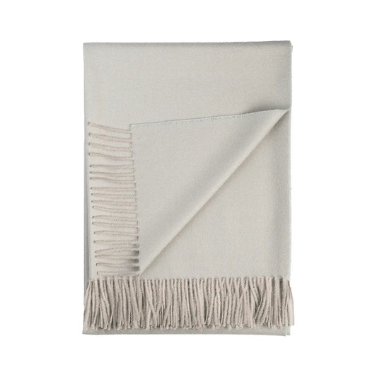 100% Baby Alpaca Throw - ACK Grey Lady, Preorder