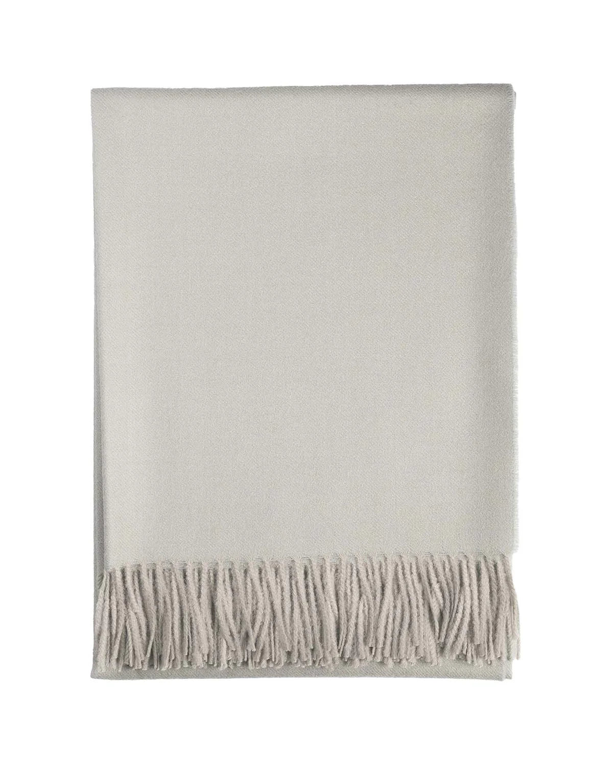 100% Baby Alpaca Throw - ACK Grey Lady, Preorder